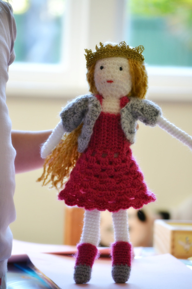 Simple Crochet Doll Pattern Princess Poppy
