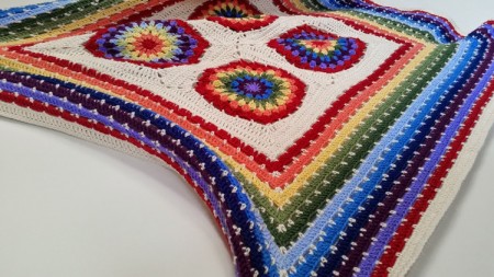 The Rainbow Beast Crochet Blanket Pattern Free