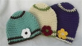 Zen Baby Hat free crochet pattern