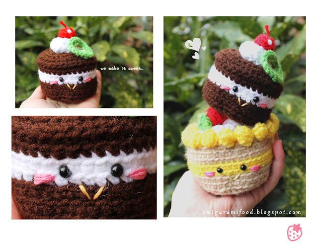 cake chocolate free crochet