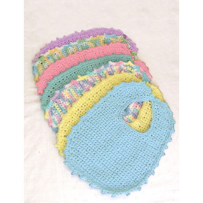 Bernat Handicrafter Cotton - Bibs & Booties (crochet)