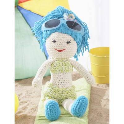 Fun in the Sun Doll Free Crochet Pattern