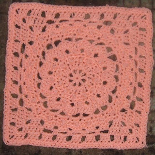 Lion's Mane 12 Crochet Square Pattern