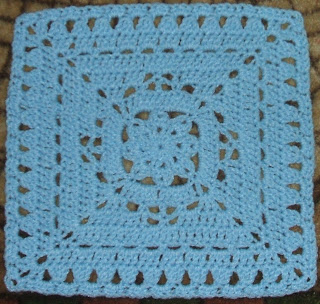 Winter Dream 12 inch square crochet pattern