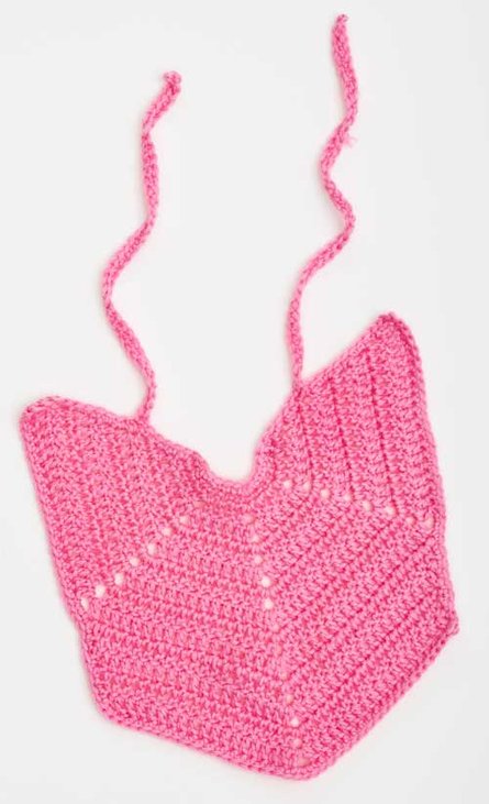 Bella Bambini Crochet Baby Bib Free Pattern