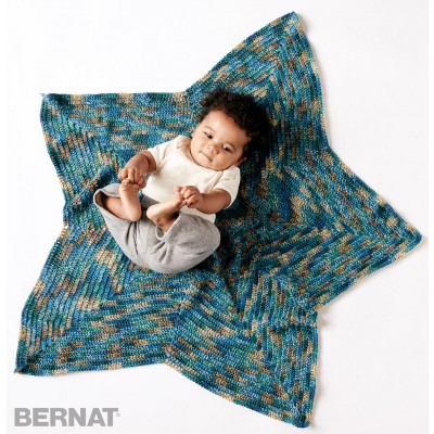 Starlight Free Baby Crochet Blanket