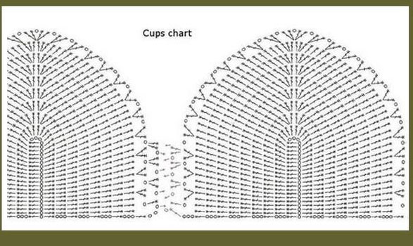 Cute-Halter-Top-Crochet-Pineapple-Theme-free-pattern-chart-1