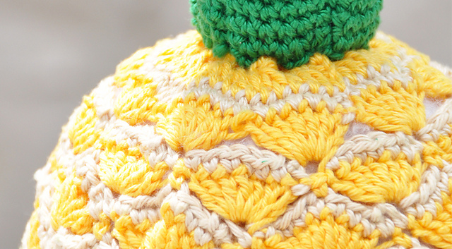 Free Crocheted Pineapple Pattern 1