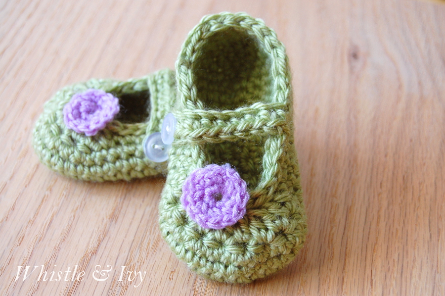 free mary jane baby shoe pattern