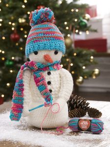 Crocheting Snowman Free Christmas Pattern