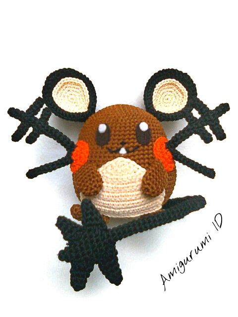 Amigurumi Dedenne Free Crochet Pattern