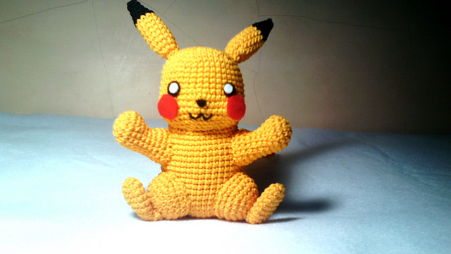 Amigurumi Pikachu Free Pattern