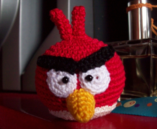 Angry Birds-Red Free Pattern to Crochet