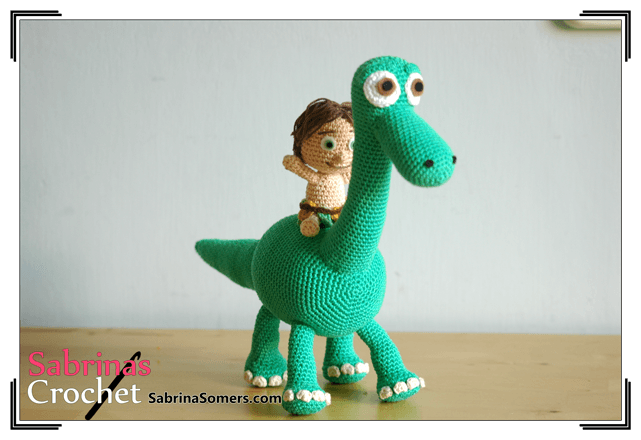 Arlo and Spot Crochet Pattern (Good Dinosaur)