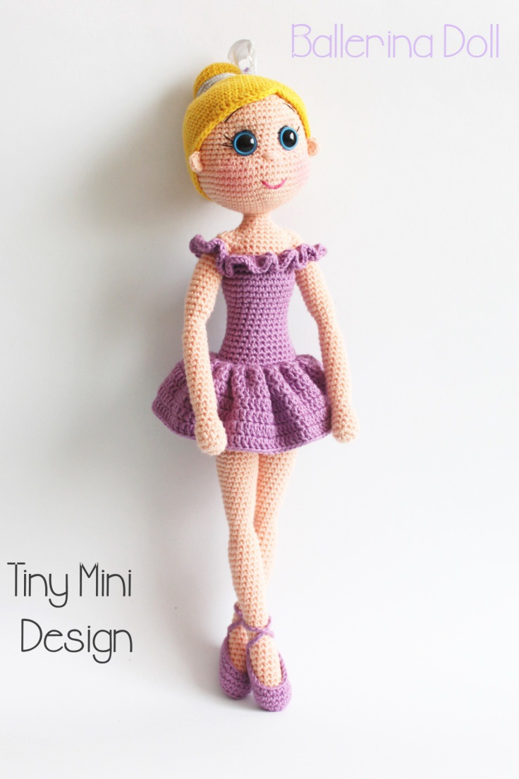 knitted ballerina doll pattern free