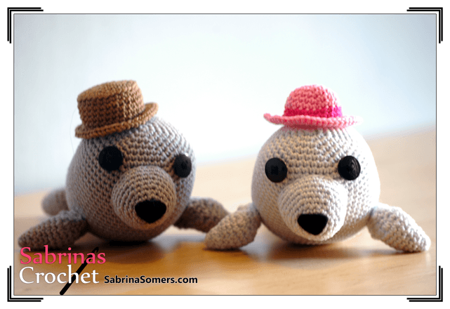 Free crochet pattern Seal