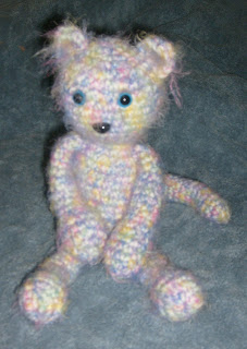Fuzzy Kitty Free Crochet Toy Pattern