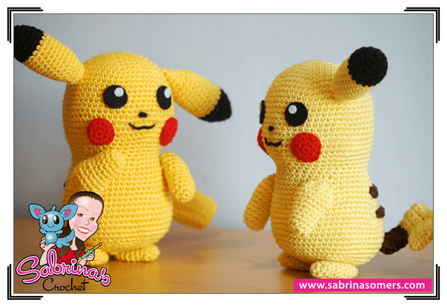 Pikachu (Pokemon) Amigurumi Pattern