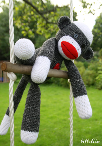 sock monkey crochet pattern