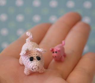 Micro Pig Free Amigurumi Crochet Pattern