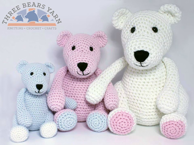 The Three Bears Crochet Pattern Amigurumi