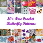50+ Free Crochet Butterfly Patterns