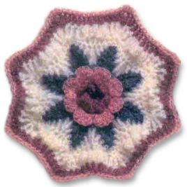 A Blanket of Roses Afghan Free Crochet Pattern