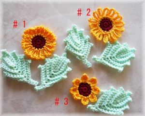 Free Sunflowers Crochet Pattern