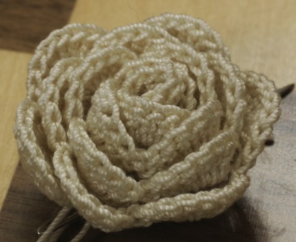 Strip Method Crochet Rose