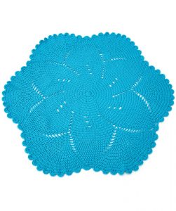 Scalloped Baby Blanket Free Crochet Pattern