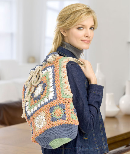 Oversized Granny Bag Free Crochet Pattern