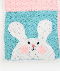 Luv My Bunny Blanket Free Crochet Pattern