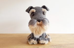 Amigurumi Schanuzer Dog Free Crochet Pattern