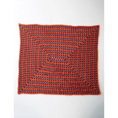Bernat Rectangle Granny Afghan Free Crochet
