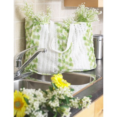 Bernat Shopping Bag Free Easy Crochet Pattern