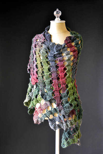 crochet shawl pattern free