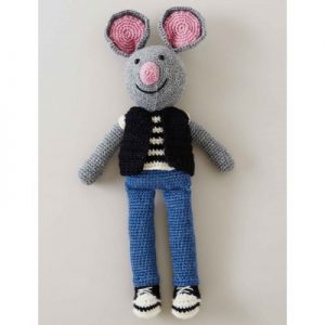 City Mouse Free Crochet Toy Pattern