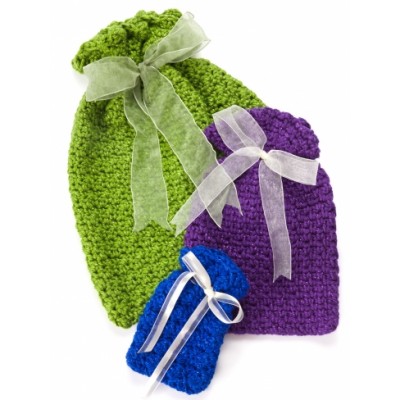 Crochet Gift Bags Free Crochet Pattern