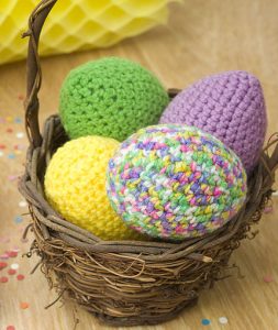Easter Eggs Free Crochet Pattern