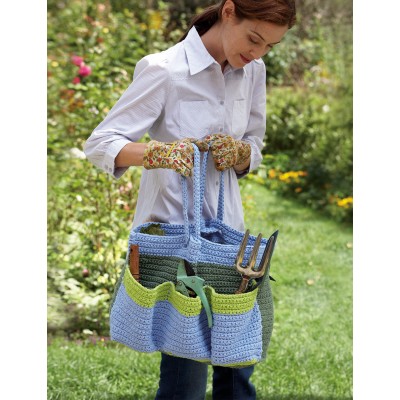 Garden Bag Free Crochet Pattern
