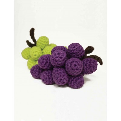 Grapes Free Easy Toy Crochet Pattern