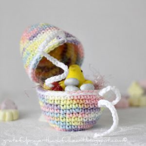 Open Crochet Easter Egg