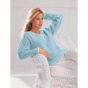Free Intermediate Women's Sweater Crochet Pattern
