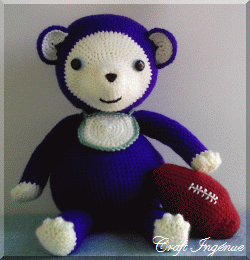Pot Belly Baby Bear Free Crochet Pattern