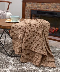 Charming Crochet Throw Free Crochet Pattern