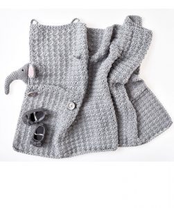 Elephant Baby Blanket Free Crochet Pattern