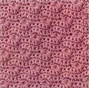 Dense Seas Crochet Stitch