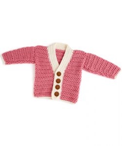 Crochet Cutie Baby Cardigan Free Pattern