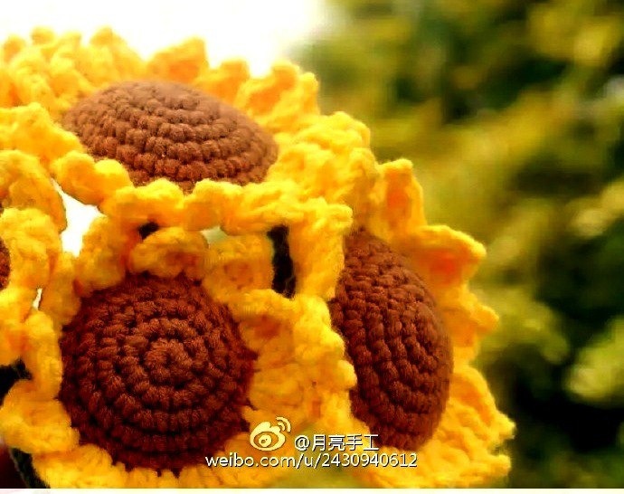 Sunflower Crochet Flower Pattern