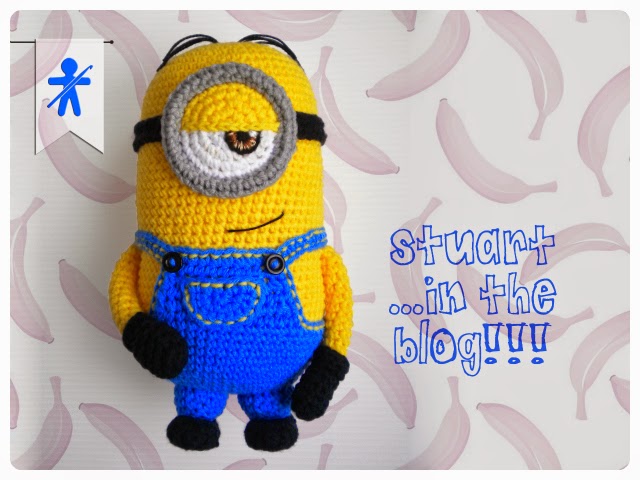 stuart minion amigurumi free crochet pattern